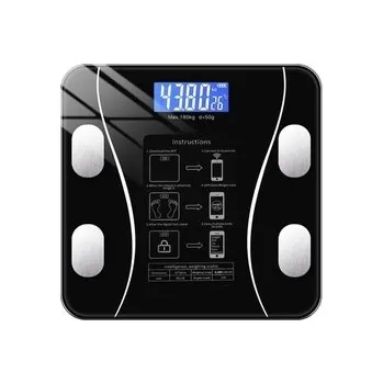 Osobní váha Analytická osobní váha s bluetooth do 180 kg, Ruhhy