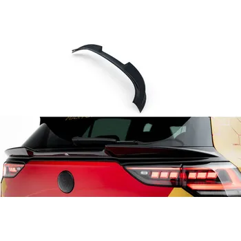 Tuning Maxton Design spodní prodloužení spoileru 3d pro Volkswagen Golf GTE Mk8, Mk8 Facelift, černý lesklý plast ABS SLEVA 5%