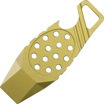 Multifunkční nůž KUBEY Multitool Páčidlo Bronzový Titan Pary KU447D