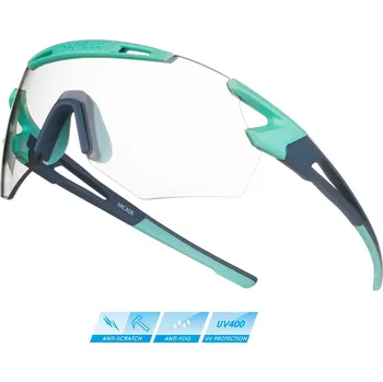 cyklistické brýle brýle F ARCADE,mint-stormy bl., fotochrom. skla - FORCE
