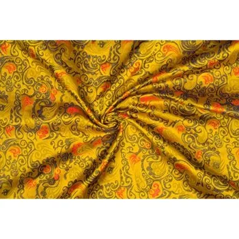 Sartor Bohemia dekorační látka žlutá