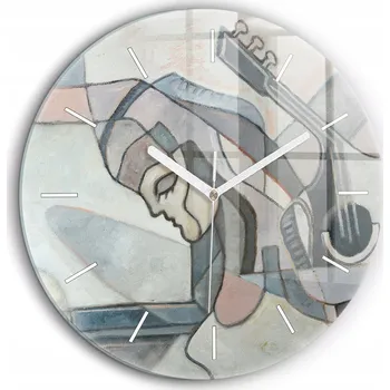 Hodiny Nástěnné hodiny Wallfluent šedé 60 cm