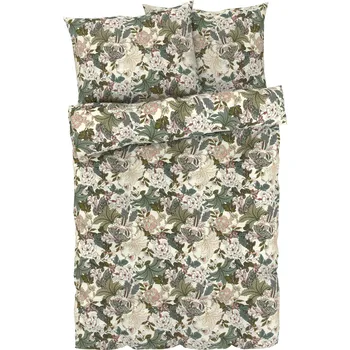 Povlečení LIVARNO home Ložní povlečení Renforcé, 200 x 220 cm, 70 x 90 cm (květiny)