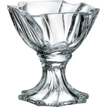 Bohemia Crystal Mísa na noze Neptune 195mm
