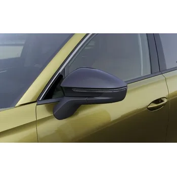Auto zrcátko Škoda Dekorativní kryty vnějších zrcátek černé metalické