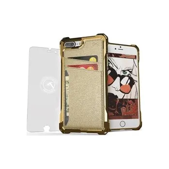 Pouzdro na mobilní telefon Exec Apple iPhone 7 Plus 8 Plus zlaté pouzdro
