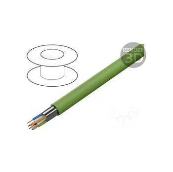 elektrický kabel F/UTP5E-FCCA-100GR