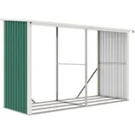Přístřešek na dřevo G21 WOH 682 - 302 x 119 cm, zelený