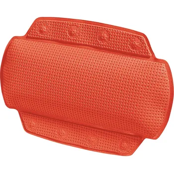 Spirella polštář do vany ALASKA, červená, PVC, 32 x 23 cm