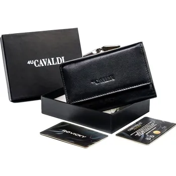 Peněženka Trendy dámská kožená peněženka Analisa, černá