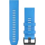 Řemínek Garmin QuickFit 26, Cyan blue silicone 010-12741-02 - 26 mm + 5 let záruka a dárek ZDARMA