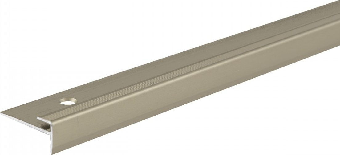Profilteam schodová ukončovací lišta pro vinyl do 3 mm, 28x12x1200 Šampaň E02