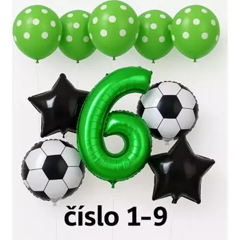 Balónek Narozeninové balónky pro fotbalistu číslo 9
