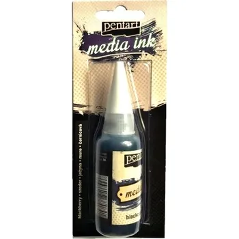Media ink PENTART - alkoholový inkoust 20ml - ostružin