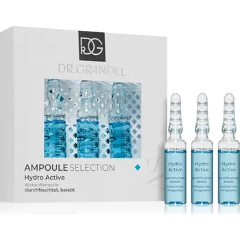 Pleťové sérum Dr. Grandel Hydro Active ampule s hydratačním účinkem 3x3 ml