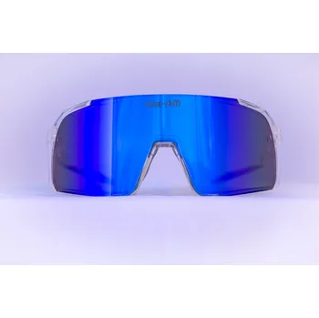 cyklistické brýle be-AM Life Senior 099/CLB Cyklistické brýle clear rámeček/modrá zorníky