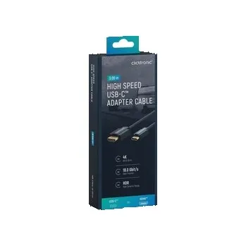 Video kabel CICKTRONIC USB-C - HDMI 2.0 4K 60Hz kabel 3m