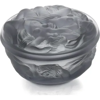 Dóza na potraviny Bohemia Crystal Dóza s víčkem Ženy - Šedý kouř