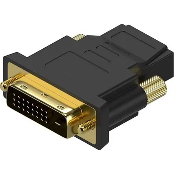 Redukce AlzaPower DVI-D (24+1) (M) to HDMI (F) FullHD černý