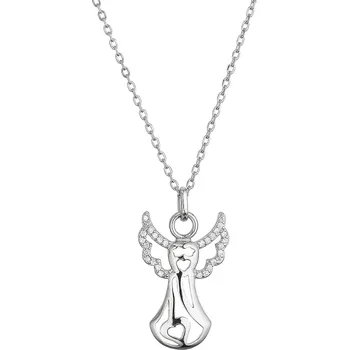 Náhrdelník Stříbrný náhrdelník anděl 12122.1