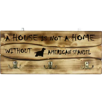 Věšák Šatní ramínko dřevěný Art-Dog černý, dub rustikální, dub sonoma, retro dřevo, béžové odstíny, hnědé odstíny