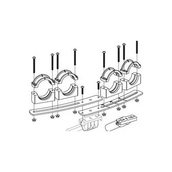 Satelitní anténa multifocus pro 4-LNB Economy