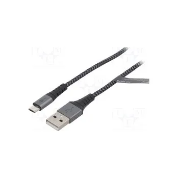 Datový kabel USB-MICRO-TXT/0.5