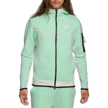 Pánská mikina Mikina s kapucí Nike M NSW TCH FLC HOODIE FZ WR cu4489-379 Velikost XL