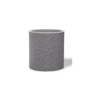Květináč Květináč KETER Cylinder M Silver Grey