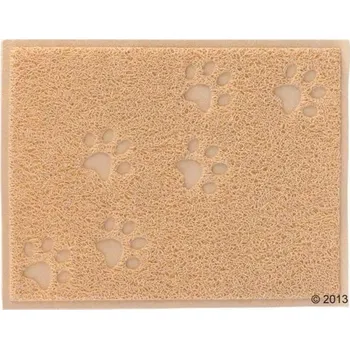 Rohožka Rohožka/kobereček z PVC před kočičí toaletu, krémová, 40x30 cm