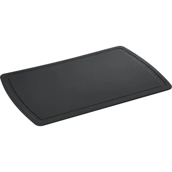 Kuchyňské prkénko Řezací podložka PREMIUM LINE 42×27,5 cm, černá - Zassenhaus (PREMIUM LINE krájecí podložka, černá - Zassenhaus)