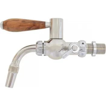 Výčepní technika Global Varia kulový výčepní kohout nerezový rukojeť pryskyřice dřevo