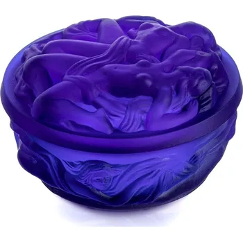 Dóza na potraviny Bohemia Crystal Dóza s víčkem Ženy - Safír