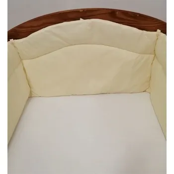 Jetex Mantinel do postýlky 180x40 cm:krémový