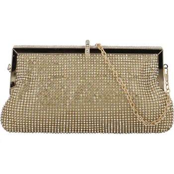 Kabelka Třpytivá dámská plesová kabelka Moon Xena, zlatá