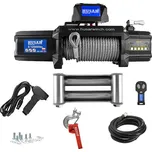 Elektrický offroad naviják 5,4t 12V ocelové lano 25m HUSARWINCH BST S 12000