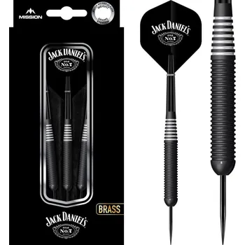 Šipky Mission Steel Jack Daniels - Old No7 - Brass - 24g