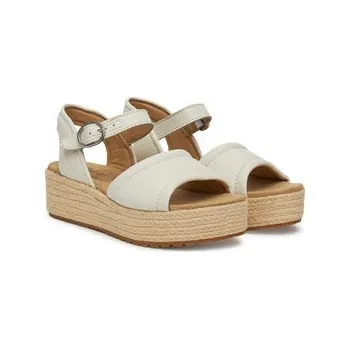 Pánské polobotky Espadrilky Timberland Santorini Sun TB0A4168ETD1 Écru 39_5