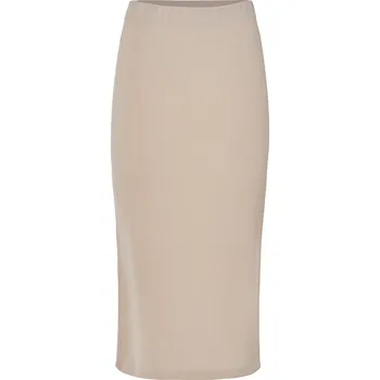 Dámská sukně esmara® Dámská midi sukně (béžová, S(36/38))