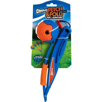 Hračka pro psa Chuckit! Fetch & Fold mini vrhač míčků velikost 18m 18,9cm pes