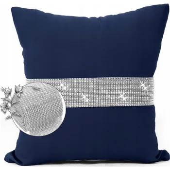 Povlečení Povlak na polštář se zirkony 40x40 Diamantový povlak na polštář se zirkony do obývacího pokoje