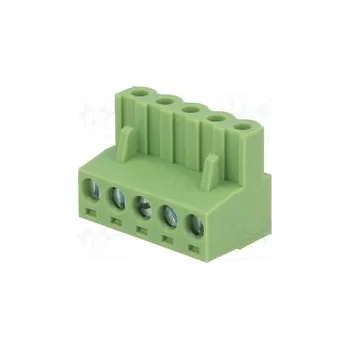 Elektrická zásuvka TBW-5.08-K-5P