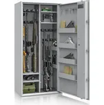 ISS Skříň na zbraně SIEGEN MAX KOMBI 500081.51 KL, světle šedá