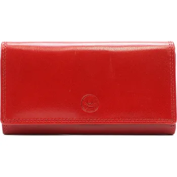 Peněženka Luxusní dámská kožená peněženka Magda, červená