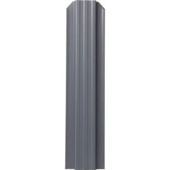 Plotovka Plechová plotovka Sicuro oblá antracit 80 cm