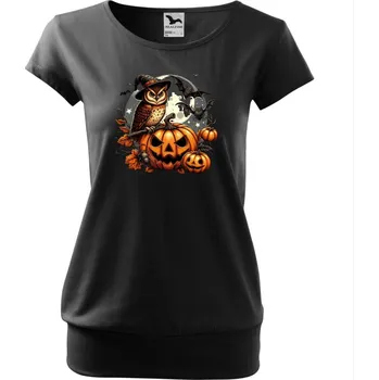 Tričko City Malfini - s motivem Halloween 2, NakupTextil Barva: 01-černá, Velikost: XL