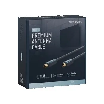 Televizní stolek Připojení CICKTRONIC IEC TV, 20m anténní kabel