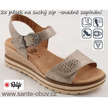 Dámská zdravotní obuv SANTÉ RL/22702 SMOKE vych. obuv vel.36-42, --- - 41