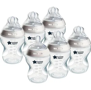 Tommee Tippee Kojenecká láhev Natural Start - 6ks, 260ml, 0m+