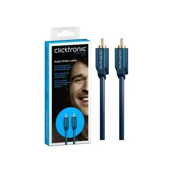 Audio kabel CICKTRONIC Audio kabel 1xRCA - 1xRCA koaxiální 3m